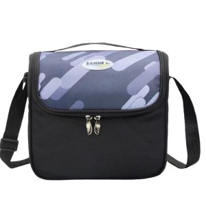Sannea Insulated Cooler Bag Foil Insulated Lunch Bag with Strap - 6L