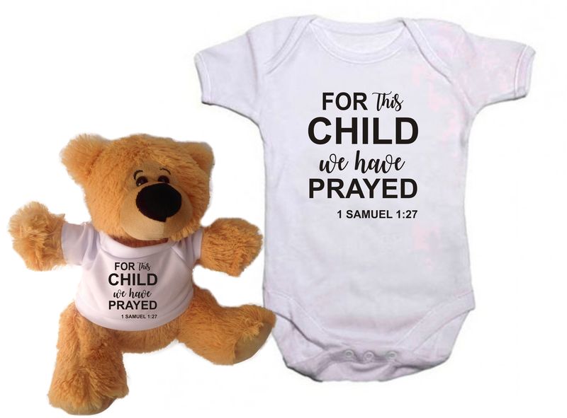 Qtees Africa For This Child We Have Prayed Baby Grow