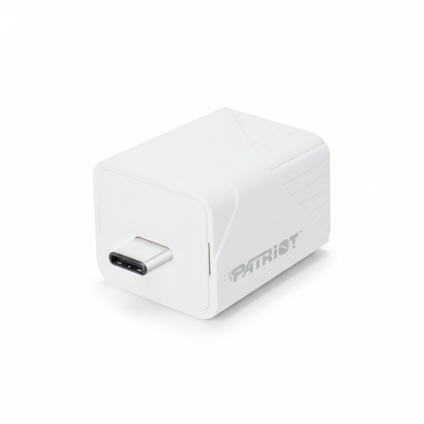Patriot 128GB Type-C Smart Backup Solution for iPhone &amp; iPad - White