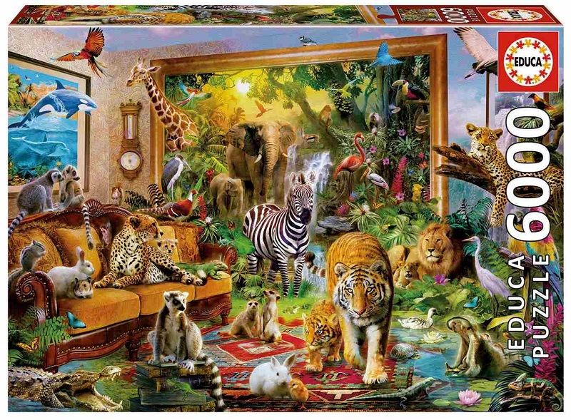 Educa Entering The Bedroom 6000 Piece Puzzle