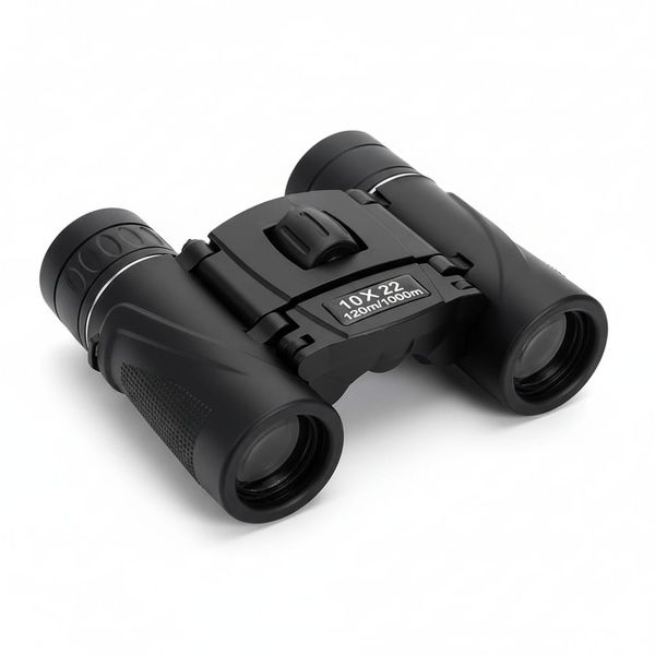 Compact Binoculars 10x22- Ultra-Lightweight Pocket Telescope