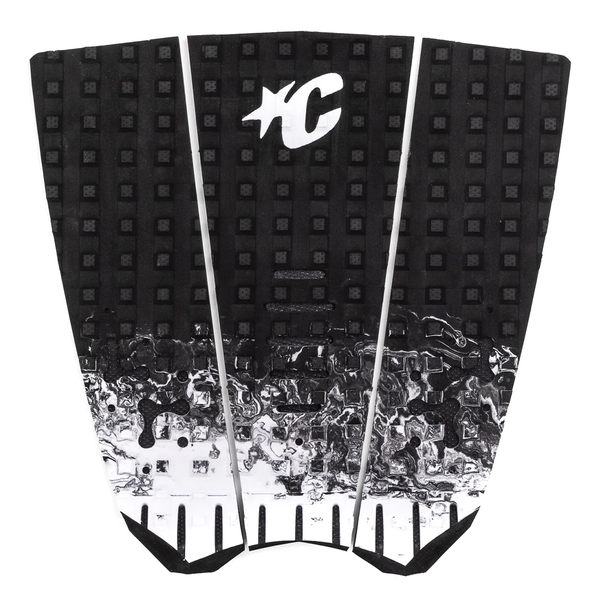 Creatures Mick Fanning Loc-Lite Ecopure Surfboard Traction - Black Fade White