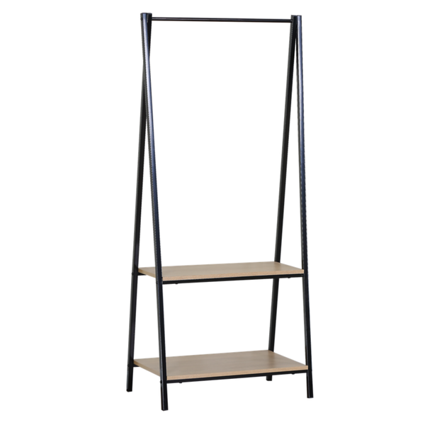 Belgrade Garment Rack with Shelves