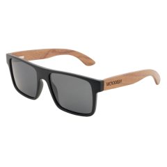 Gray Lens Polarized Walnut Wooden Sunglasses S903 For Women