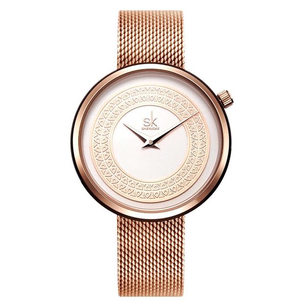 Shengke The Classic Gold Watch