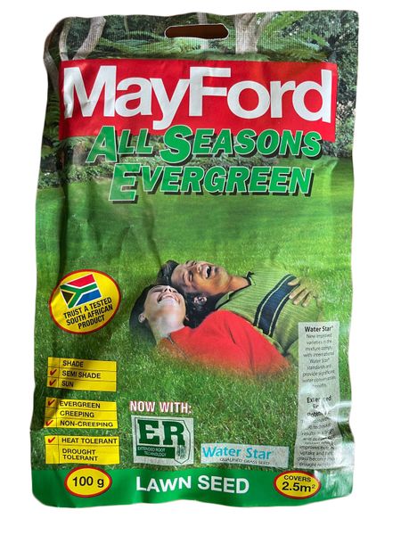 Mayford All Seasons Evergreen Grass Seed 100g