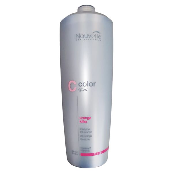 Nouvelle Color Glow Orange Killer Shampoo 1L &amp; Pump