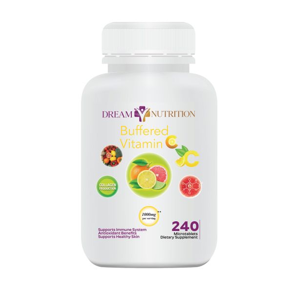 Dream Nutrition Buffered Vitamin C 1000mg 240 Tablets