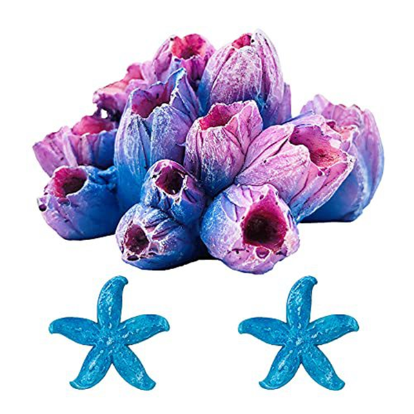 Bltunoed Decorative Resin House for Aquariums10.5x7x7