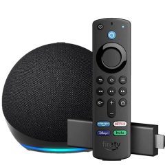 Amazon Echo 5th Gen + Fire TV Stick 4K 3rd Gen Bundle (Parallel Import)
