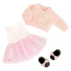 Our Generation 18-Inch Doll Varsity Jacket Ballet Outfit - Ballet Academy