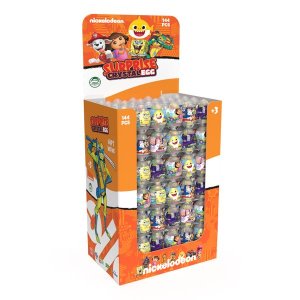 Nickelodeon Surprise Crystal Eggs on Stand 144 Piece X 16g