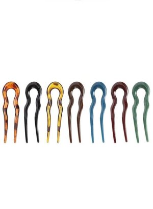 Hair Forks 5 Inc French Hair Pin for Thick Long Hair - 7 Pack