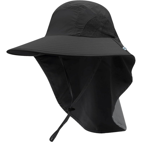 Sydney Fishing Hat Breathable Sun Protection Outdoor Hat with Neck Flap
