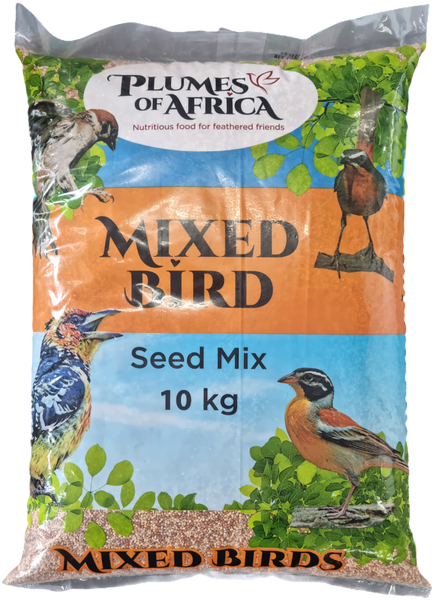 Plumes Of Africa Mixed Bird Seed - 10kg