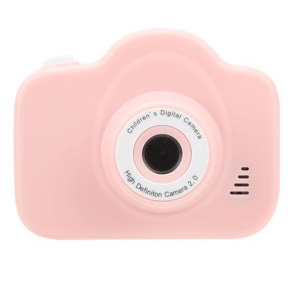 Kids Digital Camera 2000W HD 2.0 Inch Pink Rechargeable