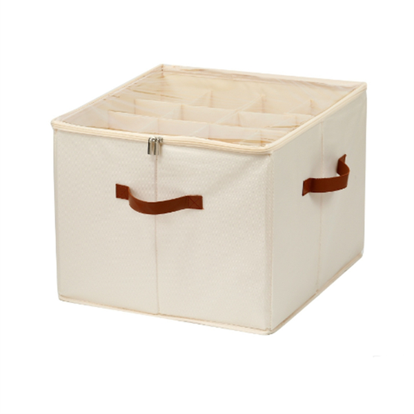 Shoe Storage Organizer Shoe Organizer for Closet Shoes Box Beige
