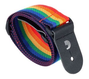 Planet Waves PWS111 Poly Guitar Strap - Rainbow