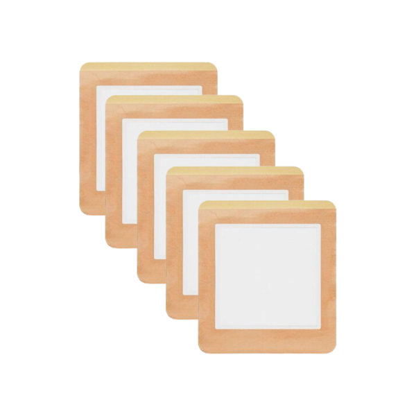 Orthease Castor Oil Patches, Self Adhesive, Disposable, No Wash x5
