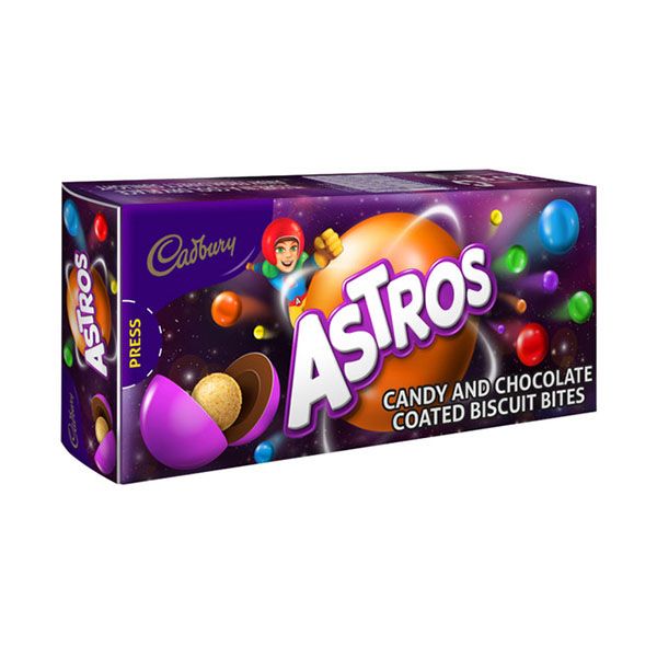 Cadbury Astros Chocolate - 21 x 140g Multipack