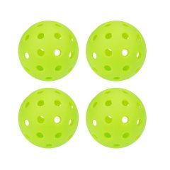 LED Pickleball Balls 74mm 40 Holes Pickleballs for Indoor Night Play