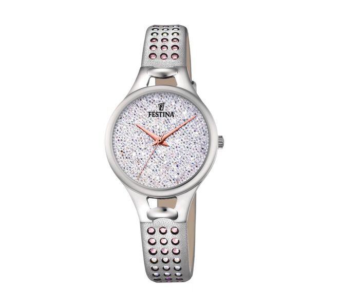 Festina Made Moiselle Analogue Ladies Wrist Watch - Silver F20407-1