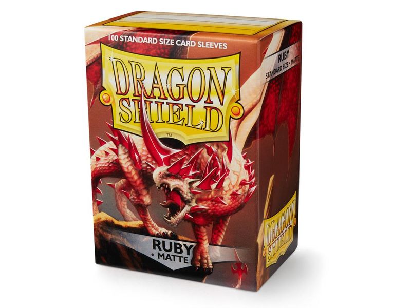 Dragon Shield Ruby Matte Sleeves
