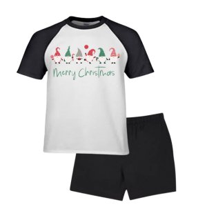 Christmas Themed Pyjamas-Gender Neutral- Gnome-Merry Christmas