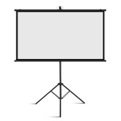 72"16:9 Portable Projector Screen with Tripod Extend Stand