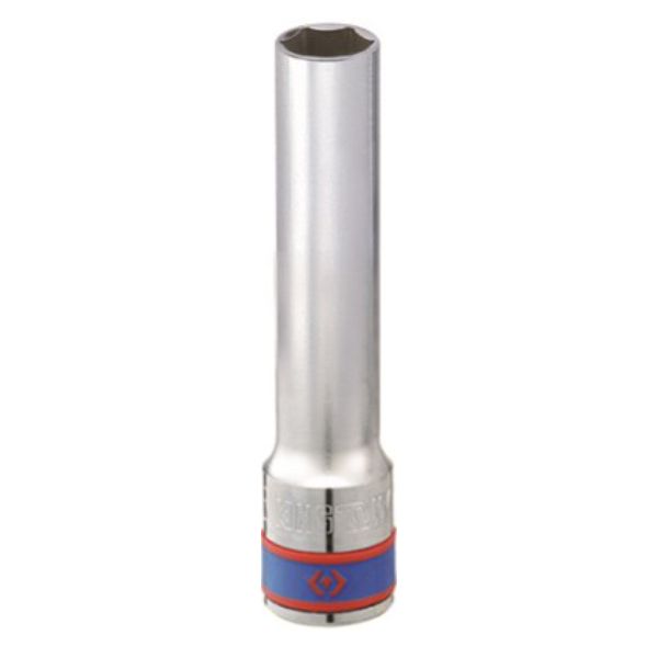 King Tony - Socket Extra Deep 1/2" X 12mm - 6 Point - 3 Pack