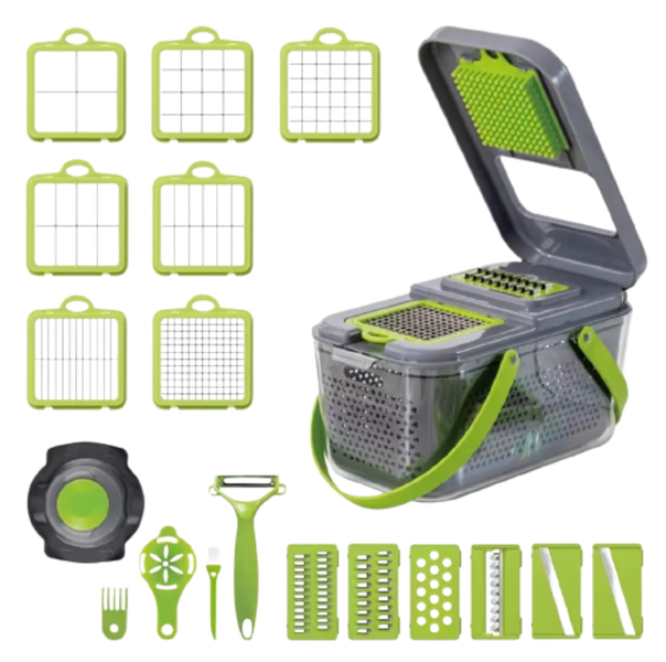 Multifunctional Vegetable cutter 22-piece set
