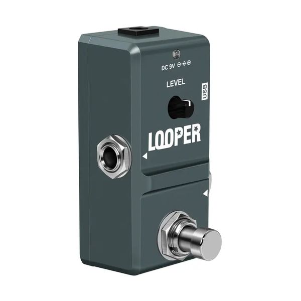 Mini digital guitar loop pedal