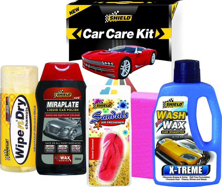 Shield - Car Care Bucket - Promotional Kit