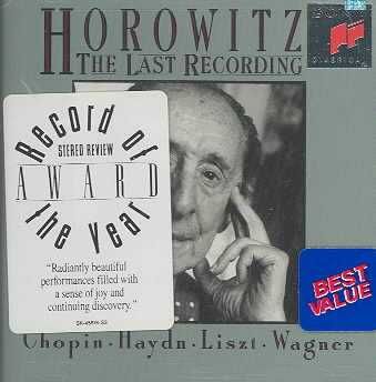 Vladimir Horowitz - Last Recordings (CD)