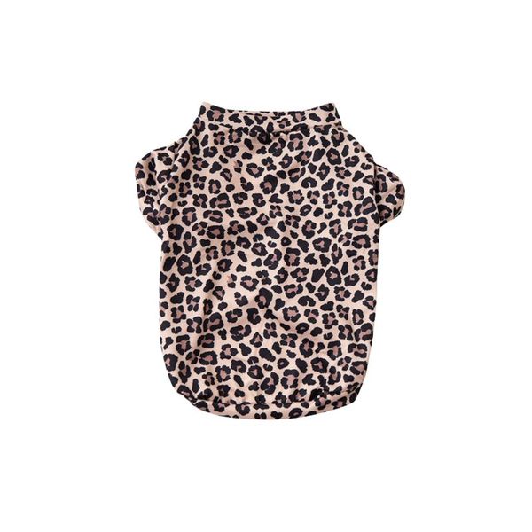 Dog T Shirt - Leopard Print - Small