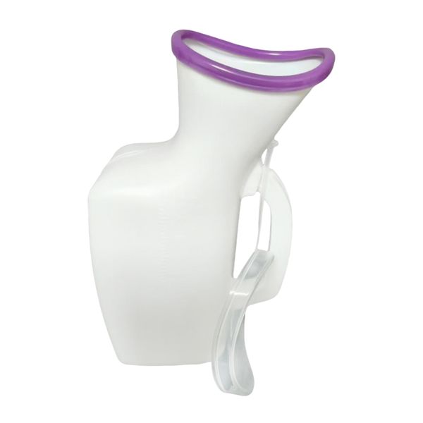 Urine Bottle Easy Grip Handle 1000ml Pee Bottle Incontinence Home Hiking