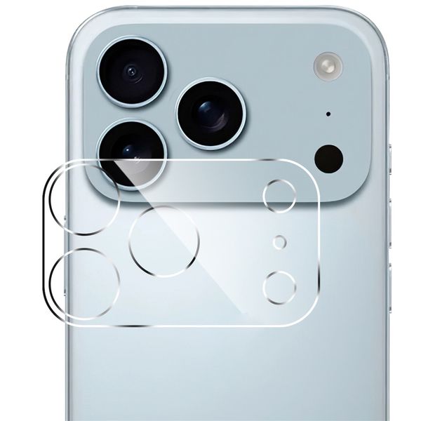 Clear Tempered Glass Camera Lens Protector Compatible with iPhone 17 ProMax