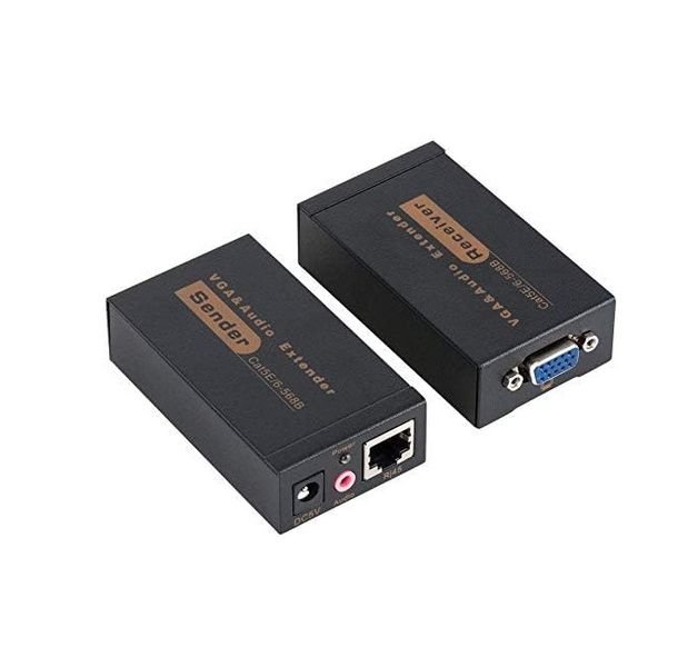 SE-104 1080P VGA and Audio Extender Cat5e/568B 100m