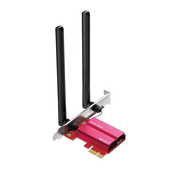 Mercusys MA37BE BE6500 WiFi 7 Bluetooth 5.4 PCIe Adapter &amp; Tri-Band Speed