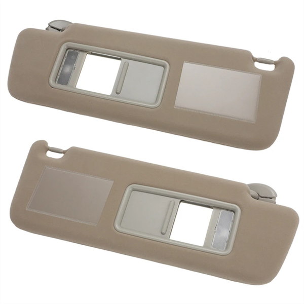1Pair Car Sunvisor with Mirror Led Lamp for Land Compatible with Toyota