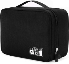 Electronic Accessories Bag Travel Organizer for Tablet Cable Charger 21CM