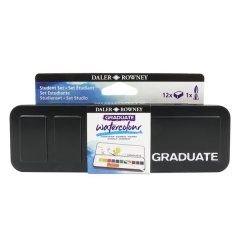 D-R Graduate Watercolour Halfpan Set 12pc