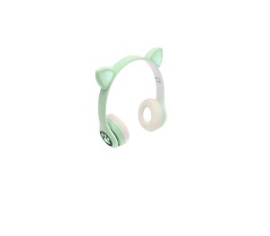 VIV-23M Wireless Bluetooth Cat Ear Headphones with Mic &amp; LED Lighting