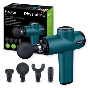 Beurer Massage Gun &amp; 4 Attachments: Rechargeable Deep Tissue Massager MG 99
