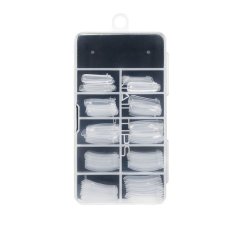 Styleberry 100 Piece Transparent Polygel Nail Tips Extensions Set