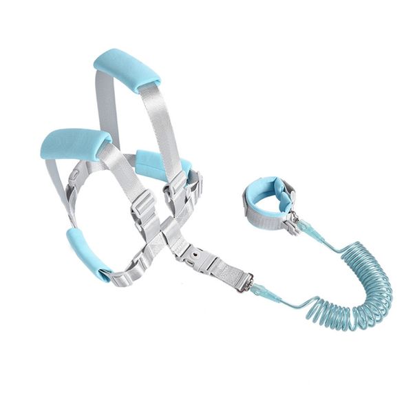 Baby Walking Harness 2-In-1 Toddler Safety Anti Lost Wrist Link
