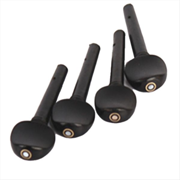 Violin Ebony Pegs with Fisheyes Violin Tuners Violin Accessories 1/2