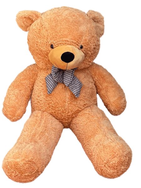 Giant Huge Sized Teddy Bear - Mustard - 120cm
