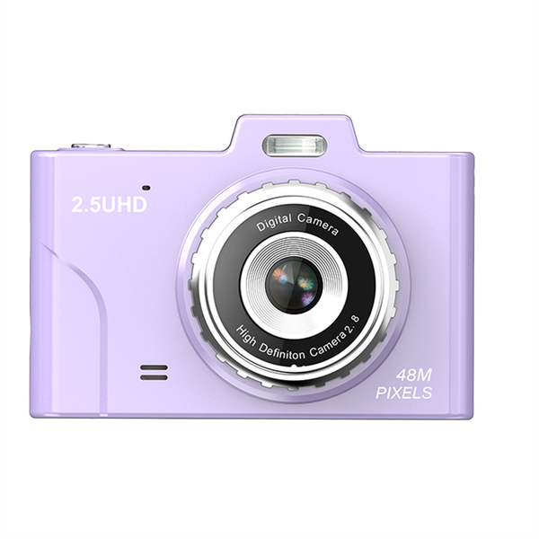 1080P Kids Camera 8 x Optical Zoom Mini Ccd Camera for Kids - Purple