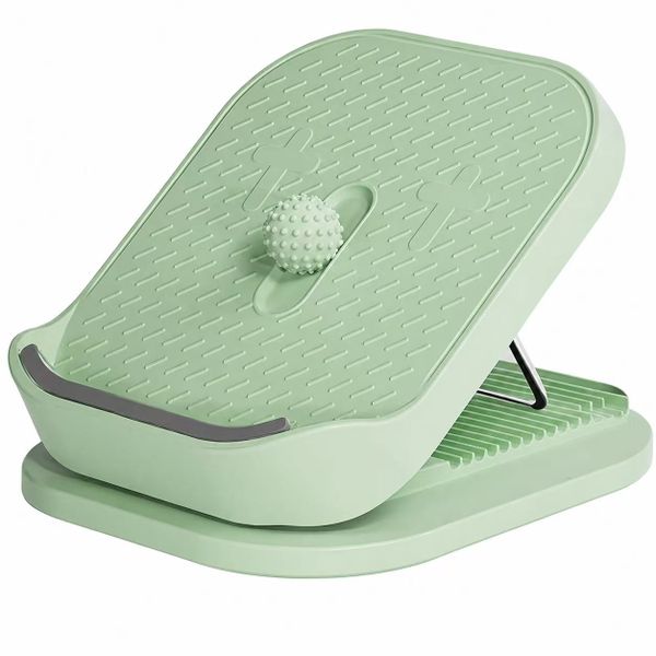 Pink Calf Stretch Board - Adjustable Foot Stretcher for Home Use